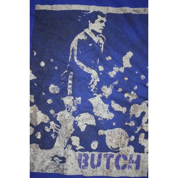 Vintage Delta Pro Weight Graphic Tee "Butch" Blue Size 2XL - Picture 2 of 7